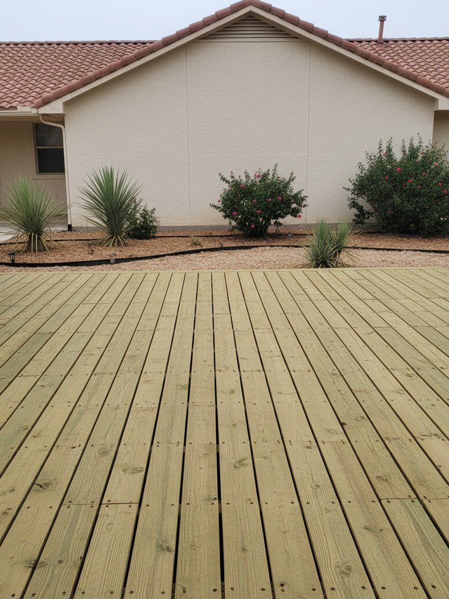 Deck Framing & Structural Repair completed by Oasis Deck in Canutillo, TX