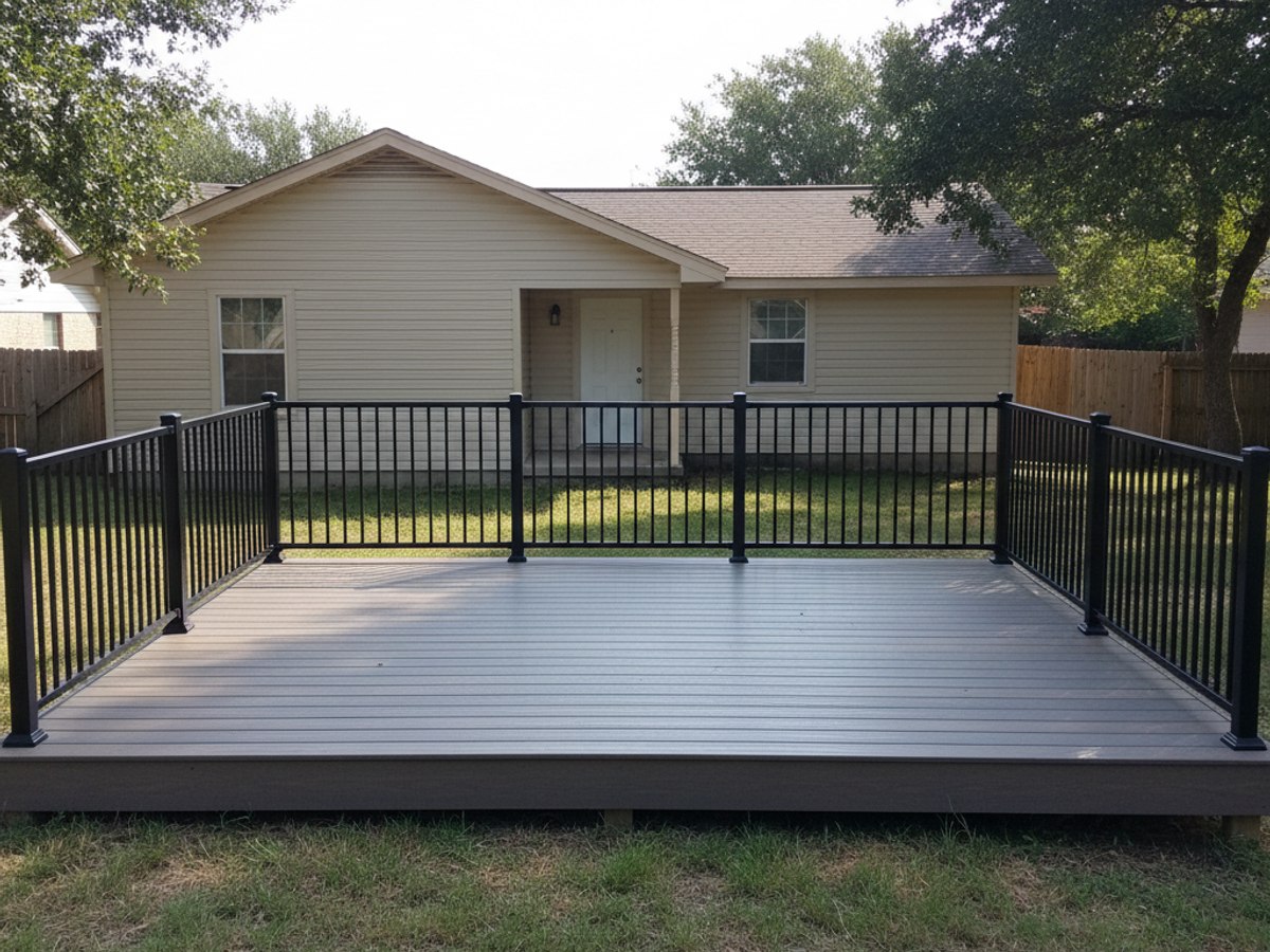 Deck Repair completed by Oasis Deck in Fabens, TX
